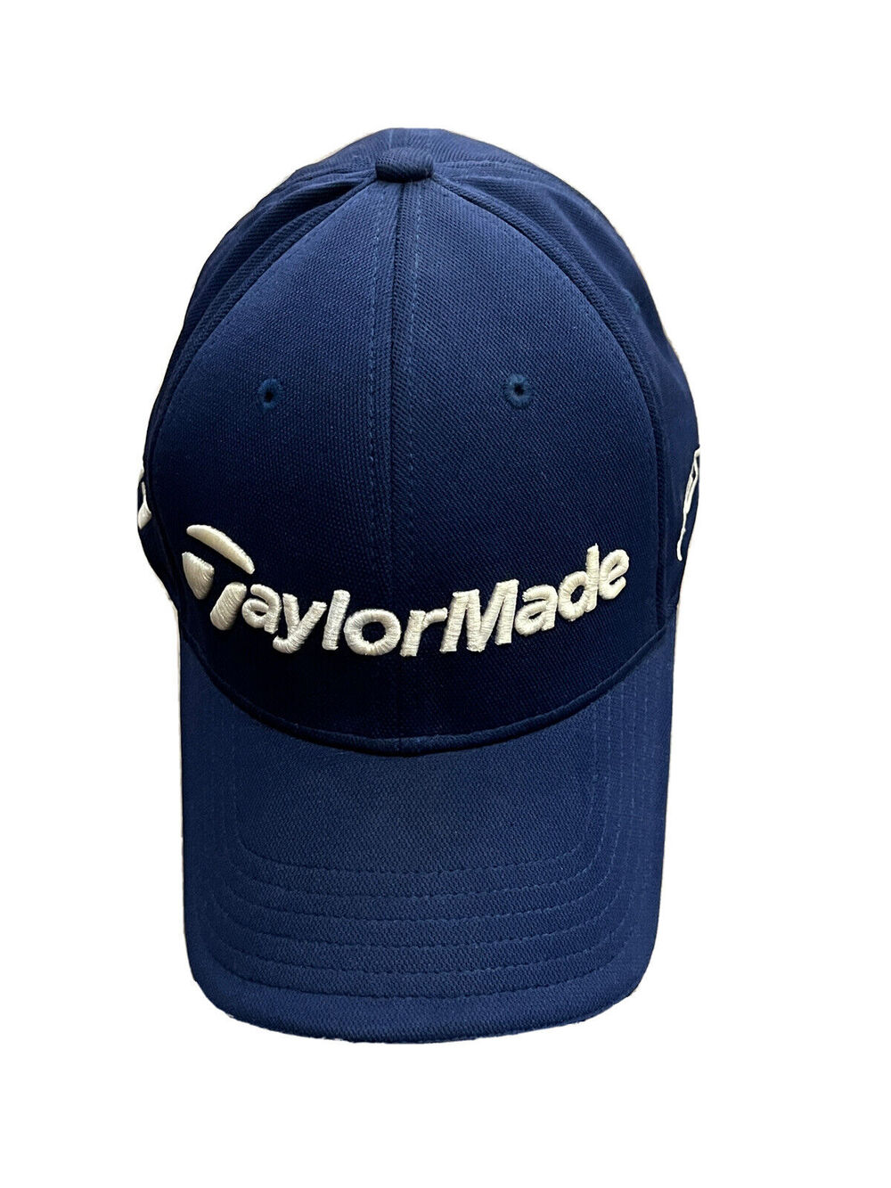 Adidas Taylormade Mens Blue Fitted Stretch Fit Flex Hat Size S/M Baseball Cap